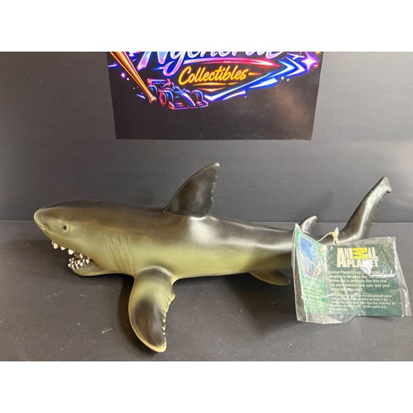 Animal Planet Other - Animal Planet Great White Shark Foam Toy Figure 2012 Toys R Us Discovery #T1223